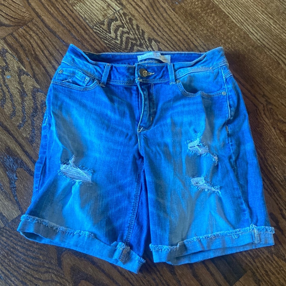 Women’s blue jean shorts!
